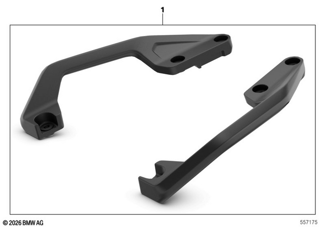 46545A69C94 - : Handle, Right for BMW-Motorrad Image