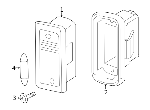 License Lamps for 2009 Mercedes-Benz G550 #0