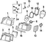 1248205561 - Electrical: Headlamp Assembly for Mercedes-Benz Image