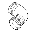 3D0129615M - : Elbow for Volkswagen: Phaeton Image