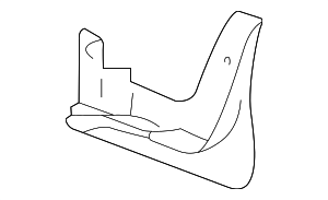 8683239000 - : Mud Guard for Hyundai Image