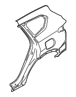 71504S2C00 - Body: Quarter Panel for Hyundai Image