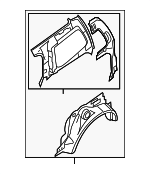 767507S031 - Body: Wheelhouse for Nissan Image