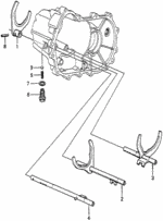 24452PB6020 - Transmission - Manual: SPRING A, BALL SETTING for Honda Image