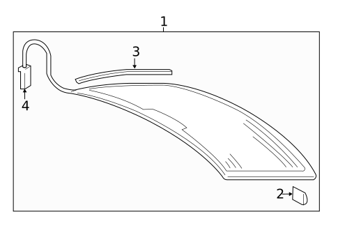 Glass & Hardware - Back for 2015 Audi S3 #0