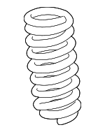 52855673AB - Suspension: Coil Spring for Mitsubishi Image
