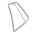 971845026BK - Body: Vent Glass for Porsche: Panamera Image