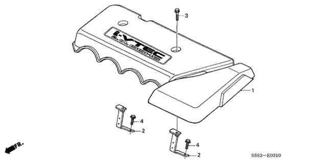 Engine Cover for 2005 Honda Civic #0