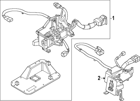 Wiring Harness for 2025 Hyundai Kona Electric #1