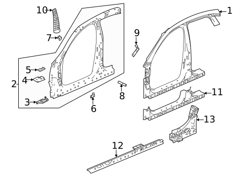 Aperture Panel for 2023 Acura TLX #0