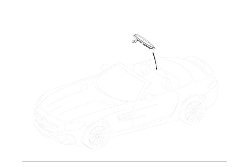 Parktronic System (Pts) for 2018 Mercedes-Benz AMG GT R #0