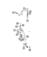 68213517AA - Cooling: Water Inlet Tube for Mopar Image