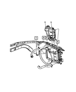 55055956AN - Labels: Air Conditioning System Label for Dodge: Ram 2500, Ram 3500 Image