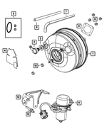 68088450AA - Brakes: Grommet for Mopar Image