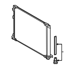 8846078010 - : Condenser for Lexus: NX200t, NX300 Image