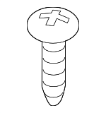 8477722002 - Steering: Lower Column Cover Screw for Genesis: Electrified G80, Electrified GV70, G70, G80, G90, GV60, GV70, GV80, GV80 Coupe | Hyundai: Accent, Elantra, Elantra GT, Genesis Coupe, Ioniq 5, Ioniq 6, Palisade, Santa Fe, Santa Fe Sport, Santa Fe XL, Tucson, Veloster Image