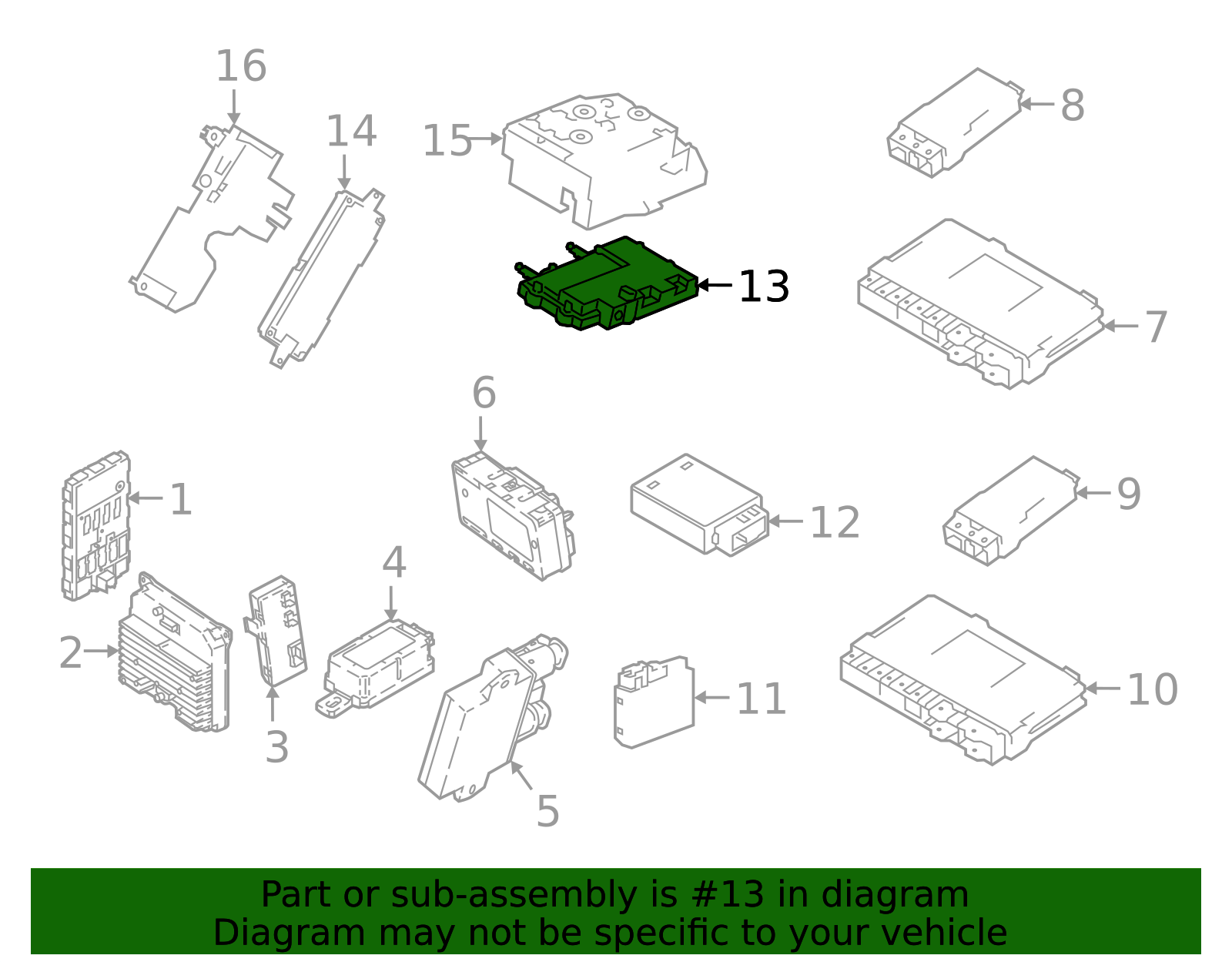 Control Module (66-54-9-858-145)