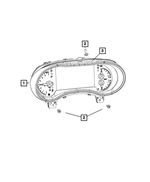 68352392AC - : Instrument Panel Cluster for Mopar Image