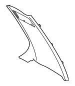 51432268967 - Body: Upper Quarter Trim for BMW: 740i, 740iL, 750iL Image