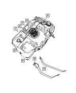 5085025AB - Fuel: Fuel Vapor Tube for Mopar Image