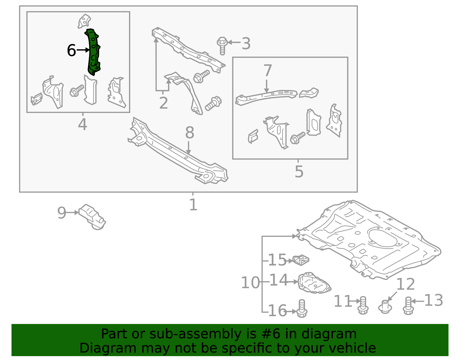 2022-2025 Subaru BRZ Upper Panel 53029CC0209P | Subaru Online Parts