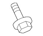 94520536 - Body: Side Bracket Screw for GM Image