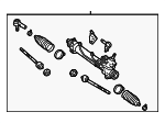 4420048133 - Steering: Rack And Pinion Assembly for Toyota: Highlander Image