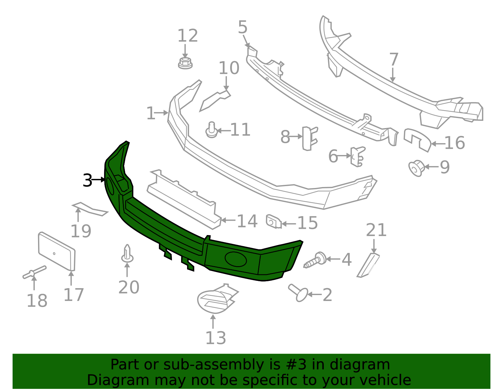 7L1Z-17D957-AA - Lower Cover 2007-2014 Ford Expedition | Ford