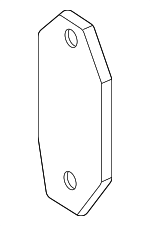 2546162000 - Body: Impact Bar Gasket for Mercedes-Benz Image