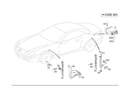 Tire Pressure Check for 2012 Mercedes-Benz SL550 #0