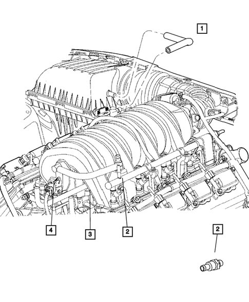 Crankcase Ventilation for 2006 Dodge Charger #0