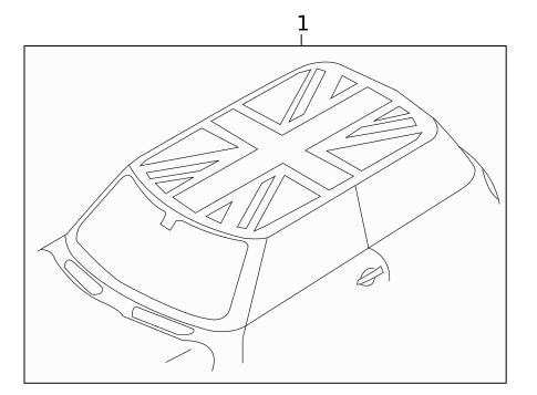 Stripe Tape for 2005 Mini Cooper #4