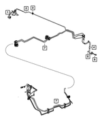 68475321AB - Brakes: Brake Hose for Mopar Image