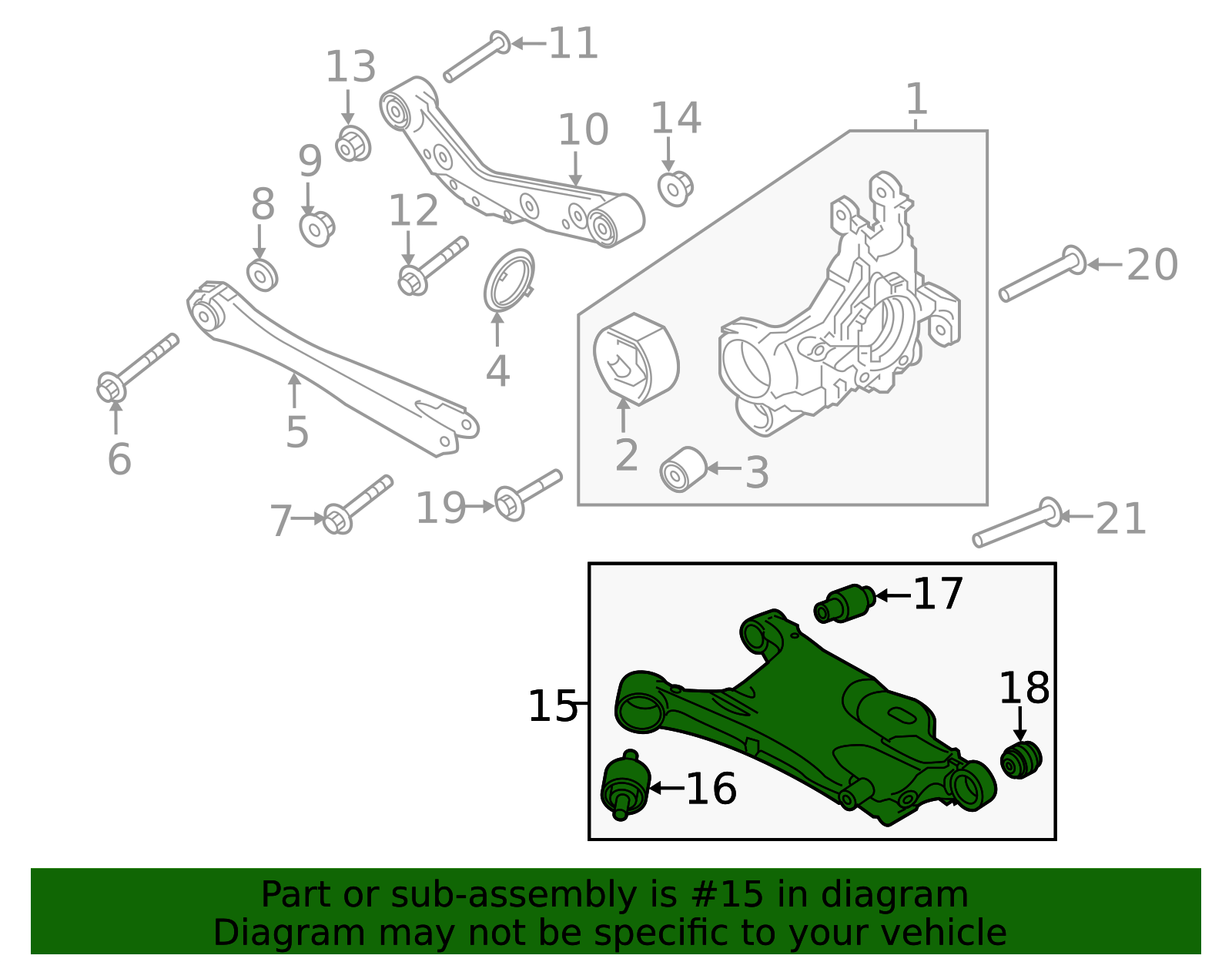2020-2026 Volvo Lower Control Arm 36010852 | TascaParts.com