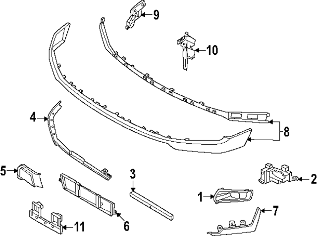 RL3Z15266D - : Lamp Bracket for Ford Image