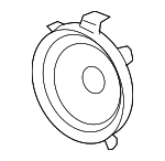 15883023 - Body: Rear Speaker for GM Image