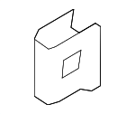 8414734000 - Body: Kick Panel Retainer for Kia Image