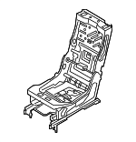L1MZ99613A10CH - Body: Seat Frame for Ford Image