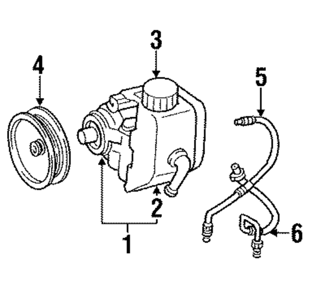 R3001907 - Steering: Power Steering Pump for Mopar Image