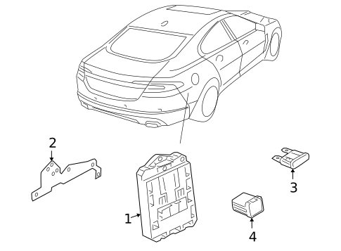 Electrical Components for 2015 Jaguar XFR #2