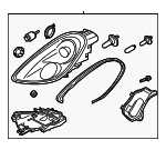 98163123609 - : Composite Assembly for Porsche: Boxster, Cayman Image