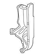ZZM310180 - Engine: Front Cover for Mazda: B2300, B2500 Image