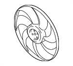 25231F2000 - Cooling System: Fan Blade for Kia Image