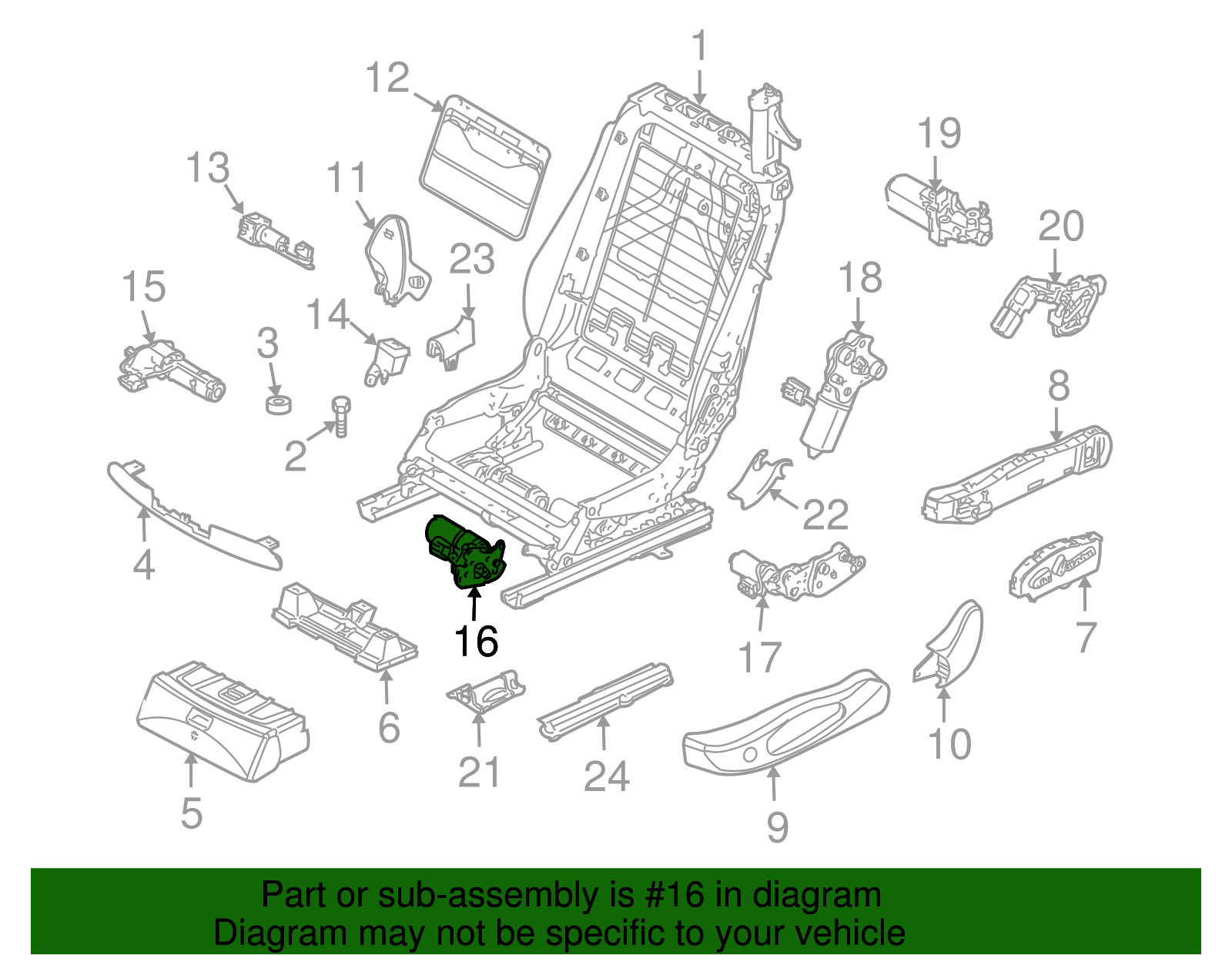 Actuator - BMW (67667011739)