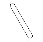 757660R010 - Body: Rear Molding for Toyota: RAV4, RAV4 Prime Image