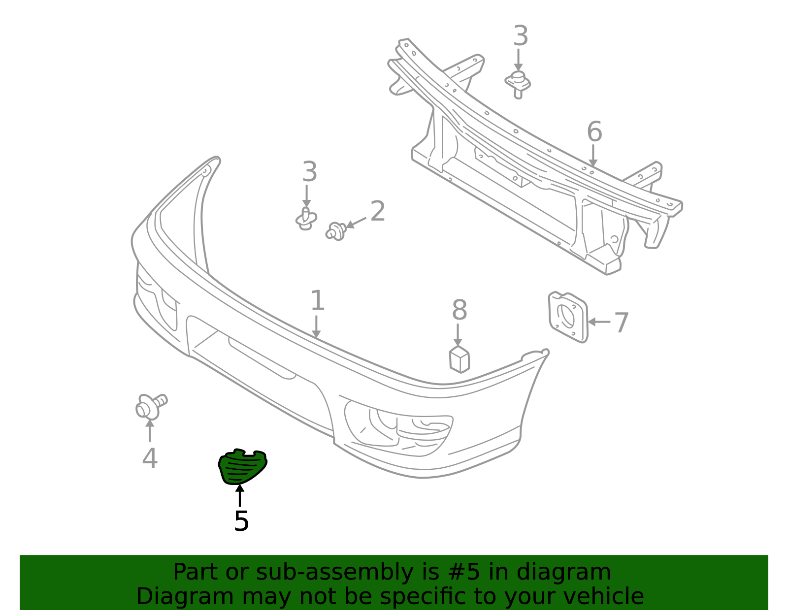 1999-2001 Subaru Impreza Cover 57744FA210 | Subaru Online Parts