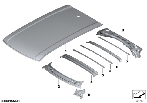 Roof for 2022 BMW XM #0