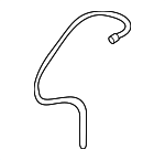 8W0941717A - Electrical: Headlight Housing Vent Tube for Audi Image