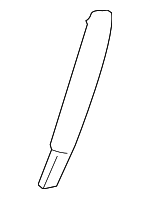 8J0867161BH77 - Body: Pull Handle for Audi: TT, TT Quattro, TT RS Quattro, TTS Quattro Image