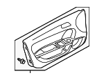 8J1867103BIAK - Body: Door Trim Panel for Audi: TT Quattro, TT RS Quattro, TTS Quattro Image